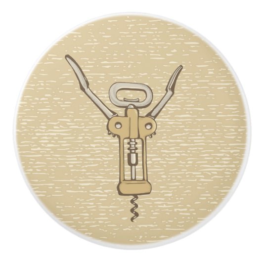 コルクねじ セラミックノブ (正面)