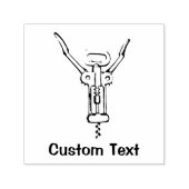 コルクねじ セルフインキングスタンプ (デザイン)