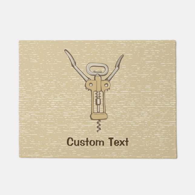 コルクねじ ドアマット (正面)