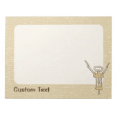 コルクねじ ノートパッド (正面)