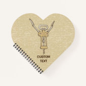 コルクねじ ノートブック (正面)