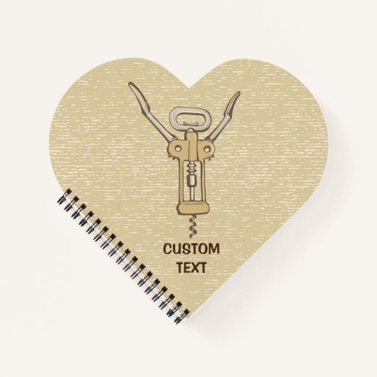 コルクねじ ノートブック (正面)