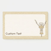 コルクねじ ポストイット (正面)