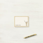 コルクねじ ポストイット (デスク上)