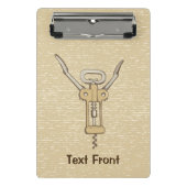 コルクねじ ミニクリップボード (正面)