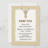 コルクねじ 招待状 (裏面)