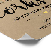 コルクのグリーン性 sunflower シャワーゲーム看板 ポスター (角)