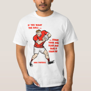 コルクのゲール語のフットボール Tシャツ