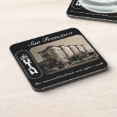 コルクのコースター コースター (左側)