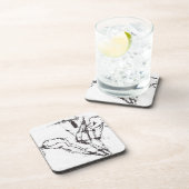 コルクのコースター コースター (右側)