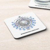 コルクのコースター コースター (左側)