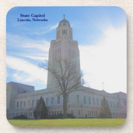 コルクのコースター#10 06010が付いている国会議事堂のプラスチック前部 コースター