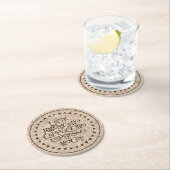 コルクの円形のコースター ラウンドペーパーコースター (インサイチュ)