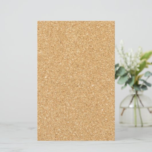 コルクの紙 便箋 (スタンド正面)