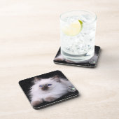 コルクの背部が付いている6つのバリ島の堅いプラスチックコースター コースター (右側)