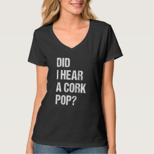 コルクの音が聞こえポップ・アートのた1 Tシャツ