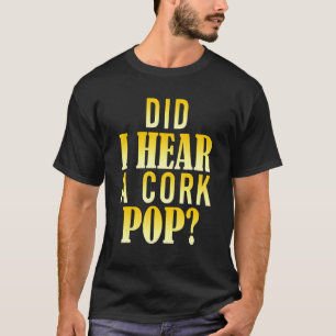 コルクの音が聞こえポップ・アートのた5 Tシャツ