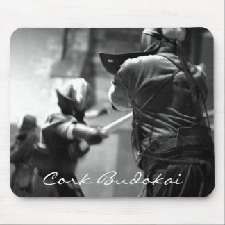 コルクのBudokaiのkendoのマウスマットの道場 マウスパッド