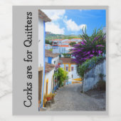 コルクはクリッターだ！ ワインラベル (シングルラベル)