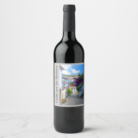 コルクはクリッターだ！ ワインラベル (正面)