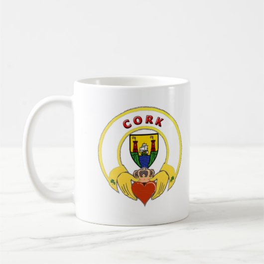 コルクはマグ反逆します コーヒーマグカップ (左)
