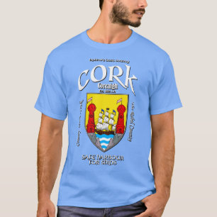 コルクアイルランドアイリッシュクレストオブアームズ Tシャツ