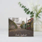 コルクアイルランド通りアート写真用はがき ポストカード (スタンド正面)