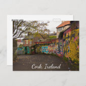 コルクアイルランド通りアート写真用はがき ポストカード (正面/裏面)