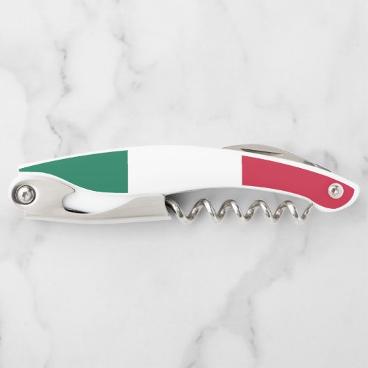 コルクイタリアンル国旗 ソムリエナイフ (正面)