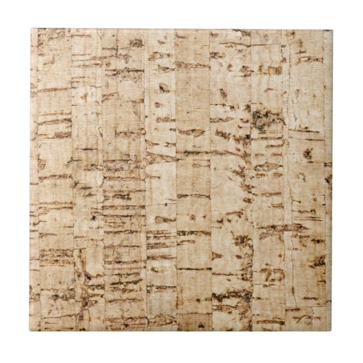 コルクオーク模様 タイル (正面)