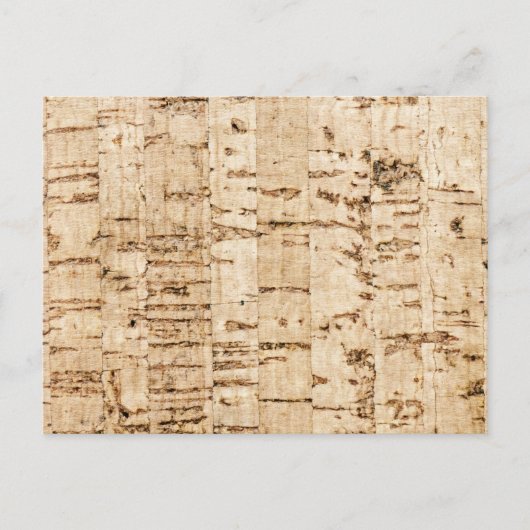 コルクオーク模様 ポストカード (正面)