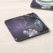 コルクコースターのクリスタルボールセット コースター (左側)