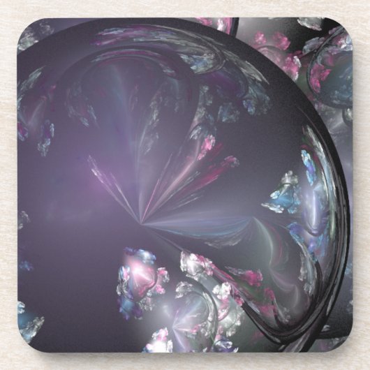 コルクコースターのクリスタルボールセット コースター (正面)