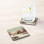 コルクコースター「クリスマスイブ」 コースター (右側)