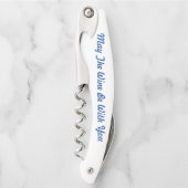 コルクスクリューに失敗できない ソムリエナイフ (正面)