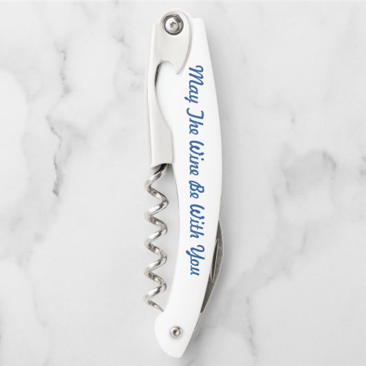 コルクスクリューに失敗できない ソムリエナイフ (正面)