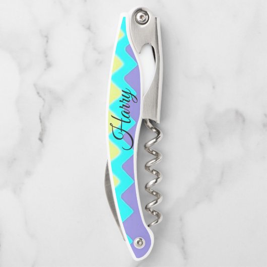 コルクスクリューボトルオープナーパステル ソムリエナイフ (裏面)