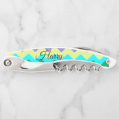 コルクスクリューボトルオープナーパステル ソムリエナイフ (正面)