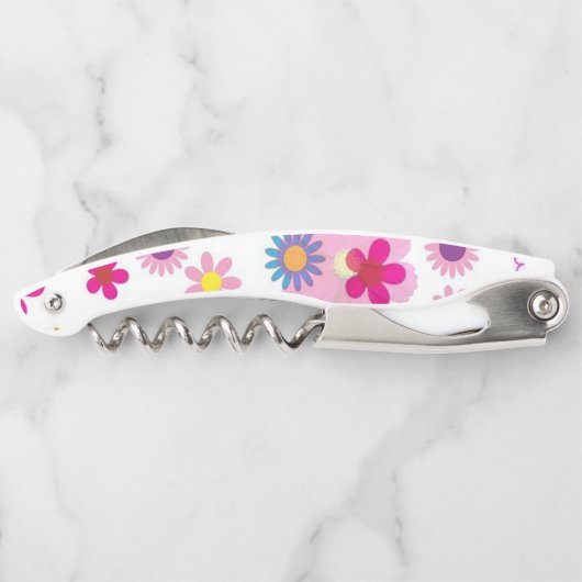 コルクスクリューボトルオープナーフローラ ソムリエナイフ (裏面)