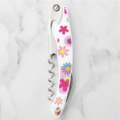 コルクスクリューボトルオープナーフローラ ソムリエナイフ (正面)