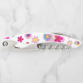 コルクスクリューボトルオープナーフローラ ソムリエナイフ (正面)