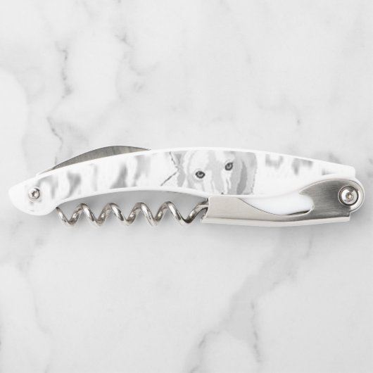 コルクスクリューボトルオープナーポーラーベア ソムリエナイフ (裏面)