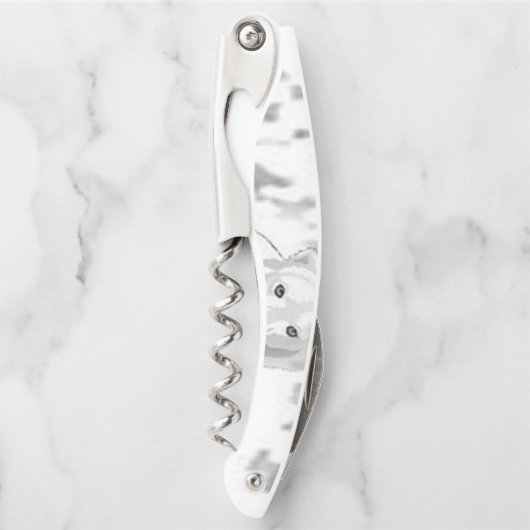 コルクスクリューボトルオープナーポーラーベア ソムリエナイフ (正面)