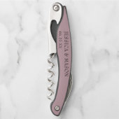 コルクスクリュー結婚式の引き出物サンキューコークスウェイター ソムリエナイフ (正面)