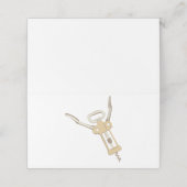 コルクスクリュー プレイスカード (外部開封)