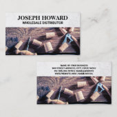 コルクス |木製テーブル名刺 名刺 (正面/裏面)