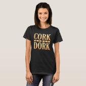 コルクドルクワインドリンカーグラフィック Tシャツ (正面フル)