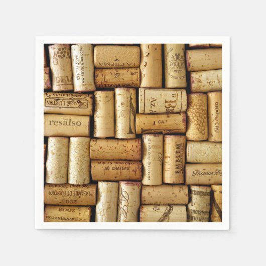 コルクナプキン スタンダードカクテルナプキン (正面)