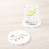 コルクバッキング付きIVCサンドストーンコースター コースター (側面)