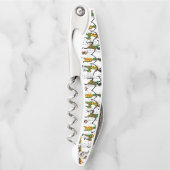 コルクボトルオープナーアフリカ ソムリエナイフ (正面)